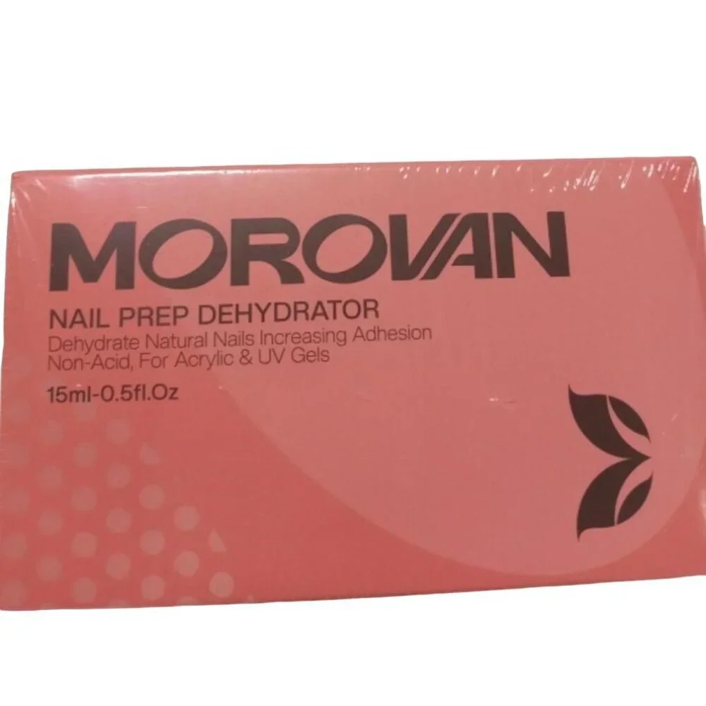 Morovan 3 packs Nail Prep Primer Dehydrator for UV & Acrylic Gels